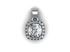 Picture of Cushion center Cushion outline pendant with bail