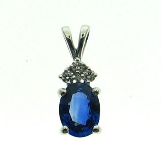 Picture of Oval center pendant with double bail