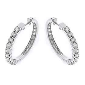 Picture of Prong set on the outside pave set on the inside hoops