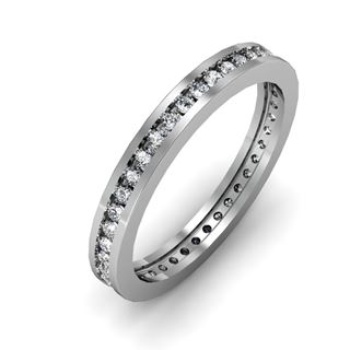 Picture of Round stones channel set eternity band