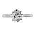 Picture of Oval center 4 prong head solitaire ring
