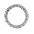 Picture of Princess cut stones shared prong eternity band