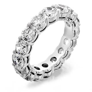 Picture of Shared prong eternity band under gallery
