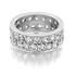 Picture of Two row pave set eternity band