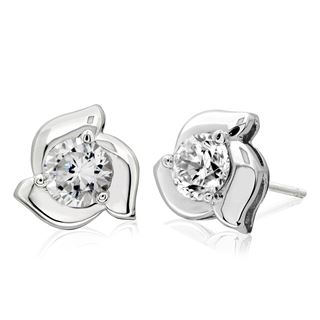 Picture of Fancy 3 prong studs for round center stone