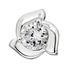 Picture of Fancy 3 prong pendant for round center stone