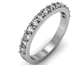 Picture of Prong set wedding band