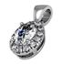 Picture of Split prong oval outline pendant 
